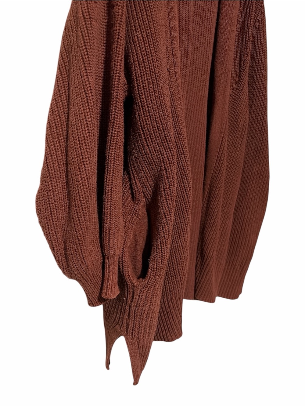 Universal Thread Rust Brown Knit Kimono Cardigan - Picture 3 of 6